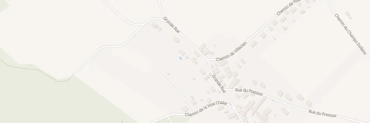 Plan du 73B Gr Grande Rue de Themes à Cézy
