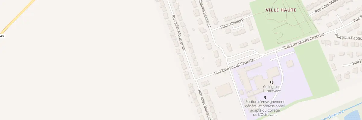 Plan du 342 Rue Jules Mousseron à Bouchain