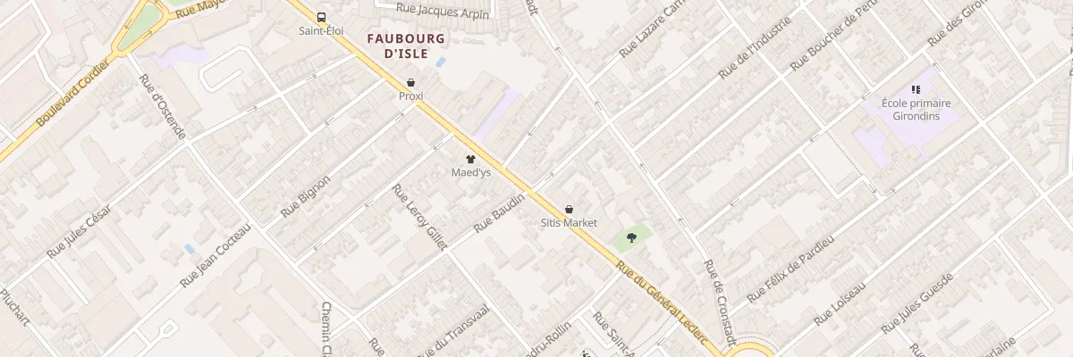 Plan du 143 Rue du Général Leclerc à Saint-Quentin