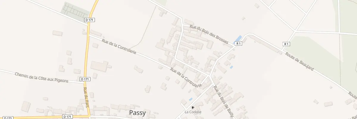 Plan du 5T Rue de la Chapelle à Passy