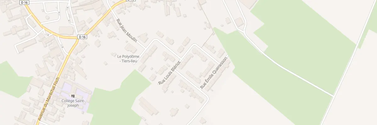 Plan du 3 Rue Louis Blériot à Villers-Outréaux