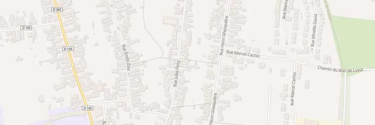 Plan du 18A Rue Jules Ferry à Fenain