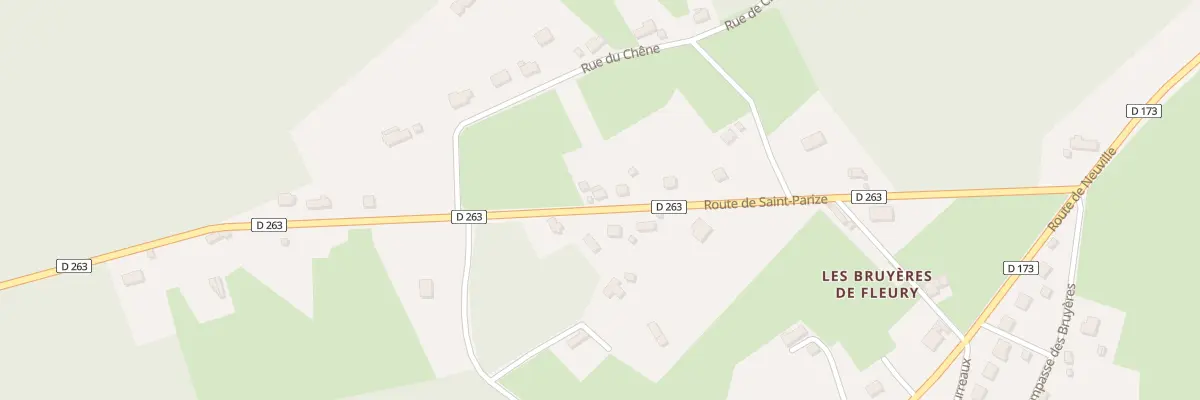 Plan du 9 Rte de St Parize à Fleury-sur-Loire