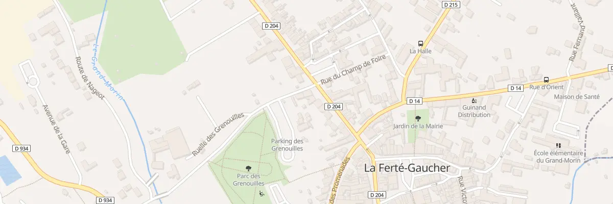 Plan du 15 Rue du Docteur Cochot à La Ferté-Gaucher