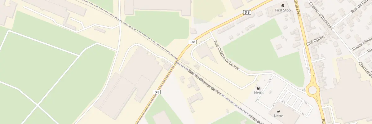 Plan du 35 Rue de Chauny à Saint-Quentin