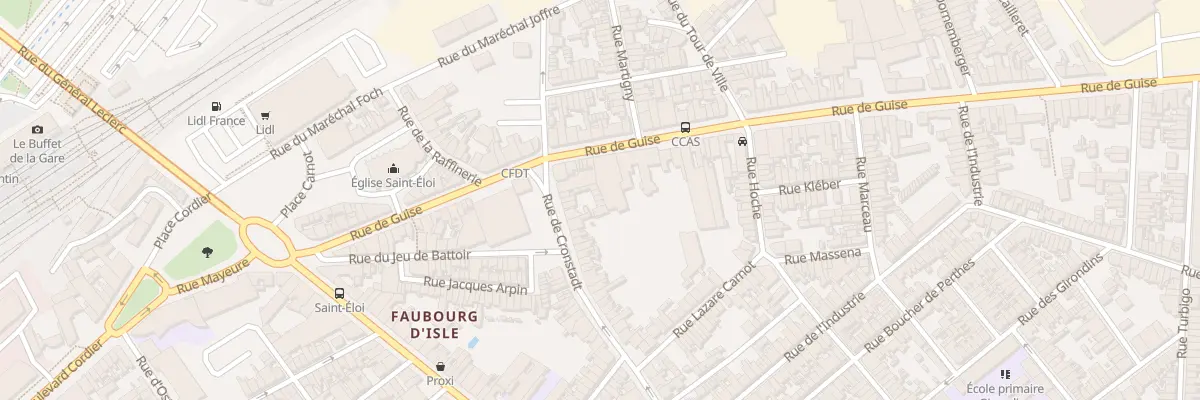 Plan du 7B Rue de Cronstadt à Saint-Quentin