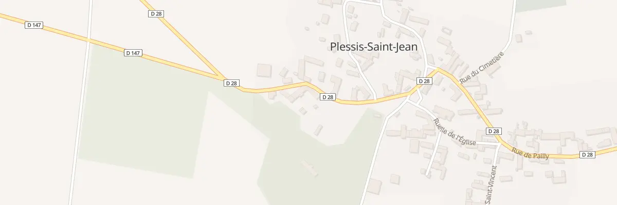 Plan du 1 Rue de Sergines à Plessis-Saint-Jean