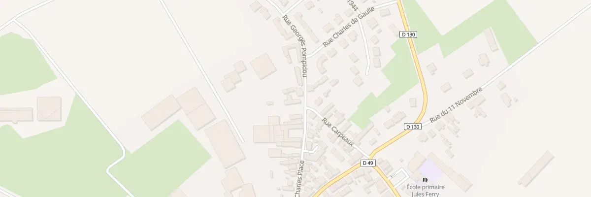 Plan du 5 Rue Carpeaux à Mastaing