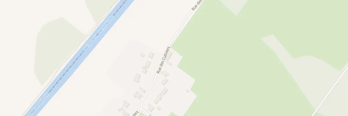 Plan du 57 Rue des Cutiviers à Thun-Saint-Martin