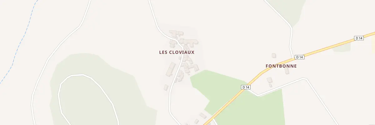 Plan du 5141 Les Cloviaux à Saint-Babel