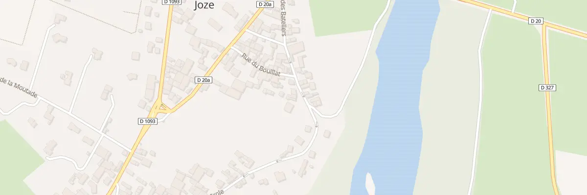 Plan du 3 Rue du Bouillat à Joze