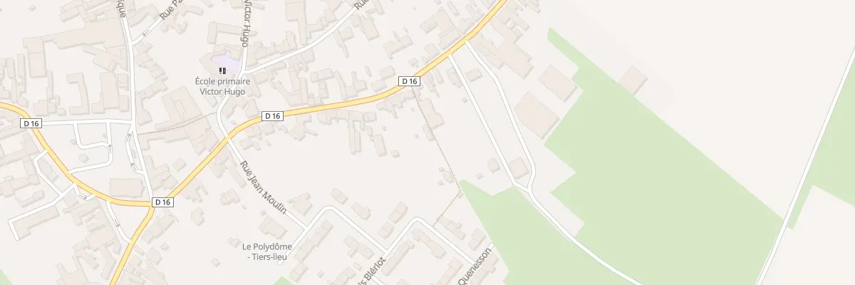 Plan du 44 Rue du Général Leclerc à Villers-Outréaux