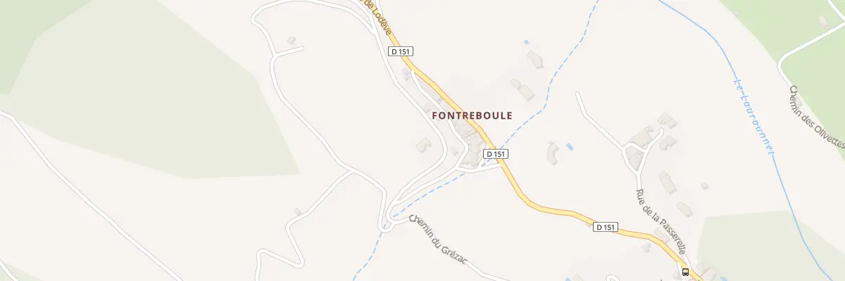 Plan du 5234F Les Paillers à Lauroux