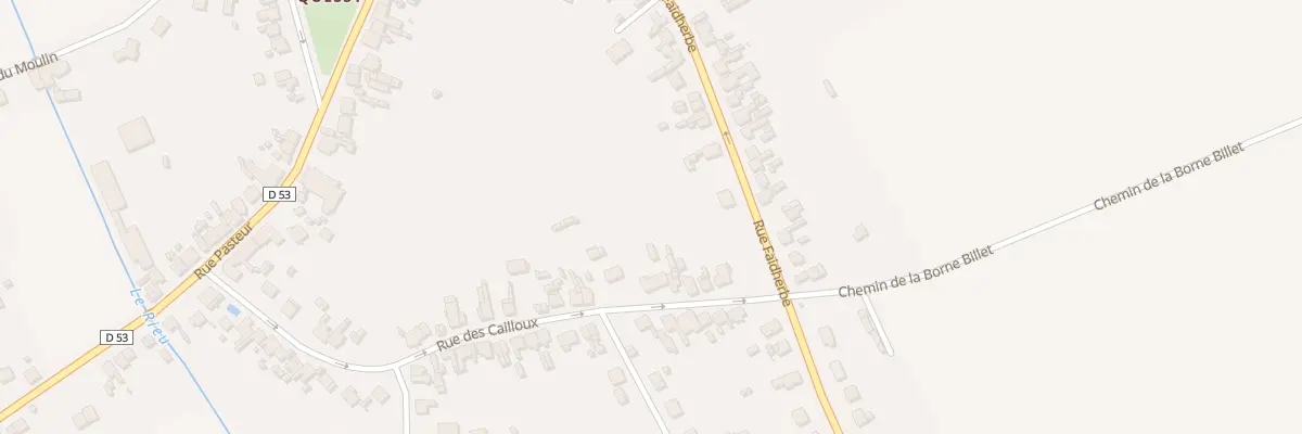 Plan du 10 Rue des Cailloux à Tergnier