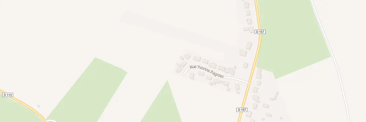 Plan du 14 Rue Yvonne Pagniez à Cauroir