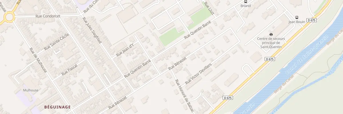 Plan du 138 Rue Quentin Barré à Saint-Quentin