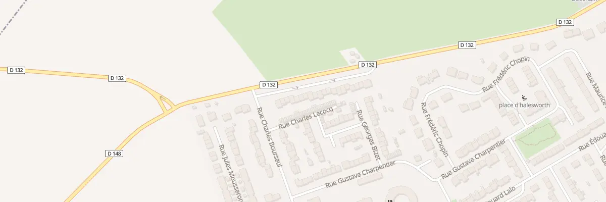 Plan du 1001 Rte de Marquette à Bouchain