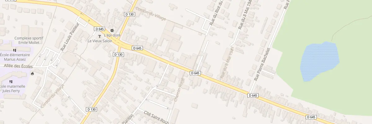 Plan du 27 Rue Jean Jaurès à Abscon