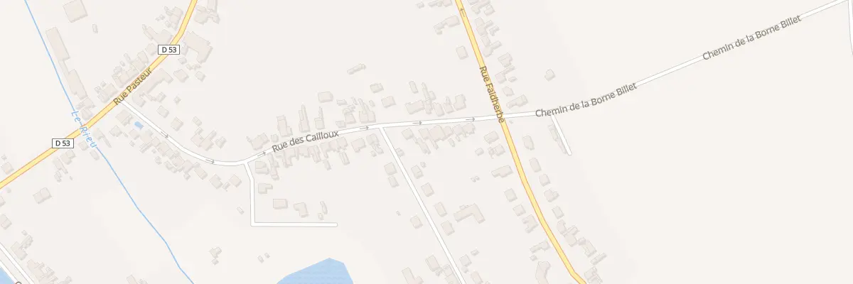 Plan du 9 Rue des Cailloux à Tergnier