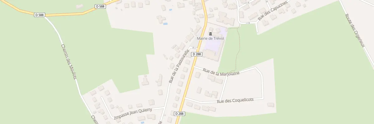 Plan du 20 Rte de Moulins à Trévol