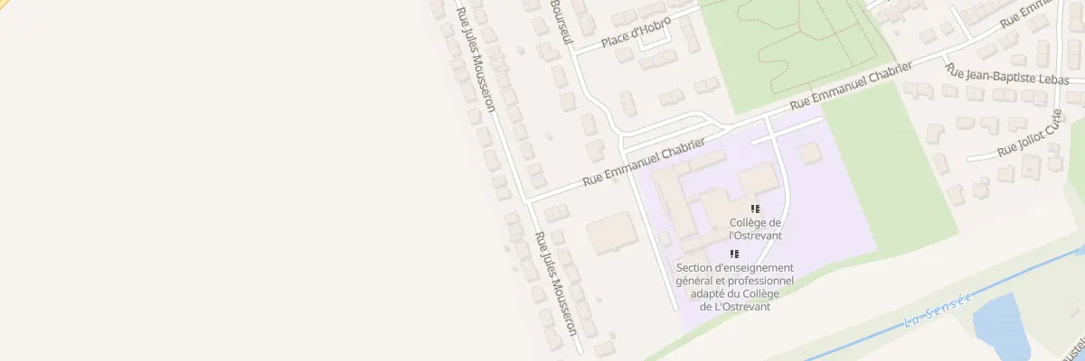 Plan du 385 Rue Jules Mousseron à Bouchain