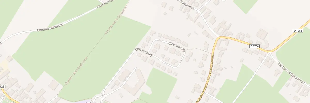 Plan du 29 Clos Amaury à Landas