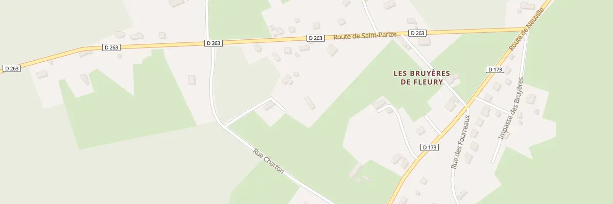 Plan du 2 Imp du Charme à Fleury-sur-Loire