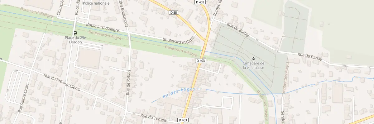 Plan du 67 Rue Courloison à Provins