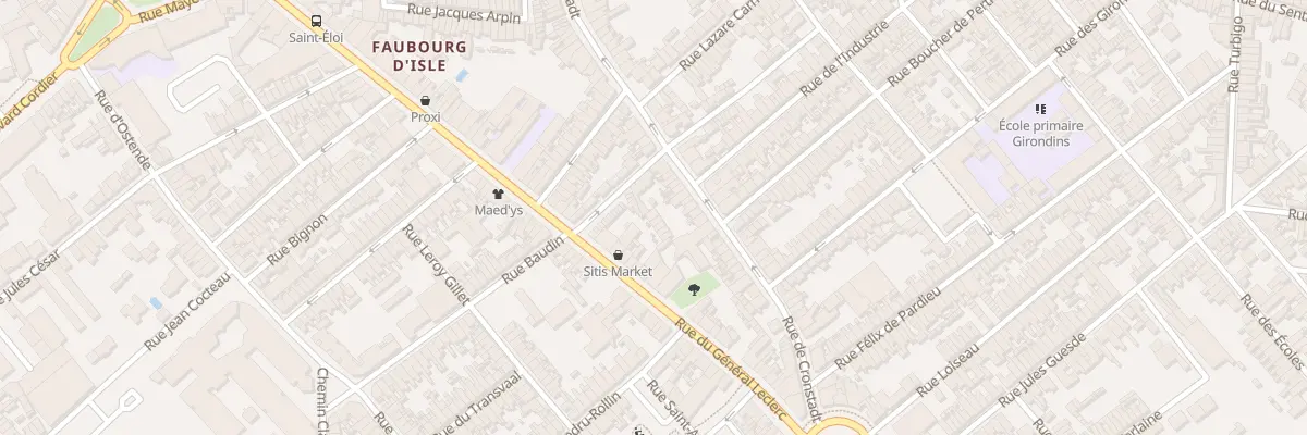 Plan du 64B Rue de Cronstadt à Saint-Quentin