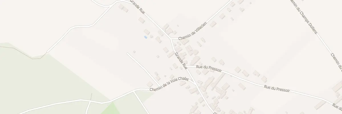 Plan du 71 Gr Grande Rue de Themes à Cézy