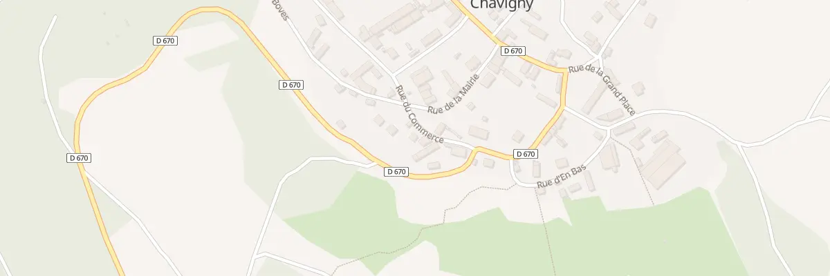Plan du 6 Rue du Commerce à Chavigny