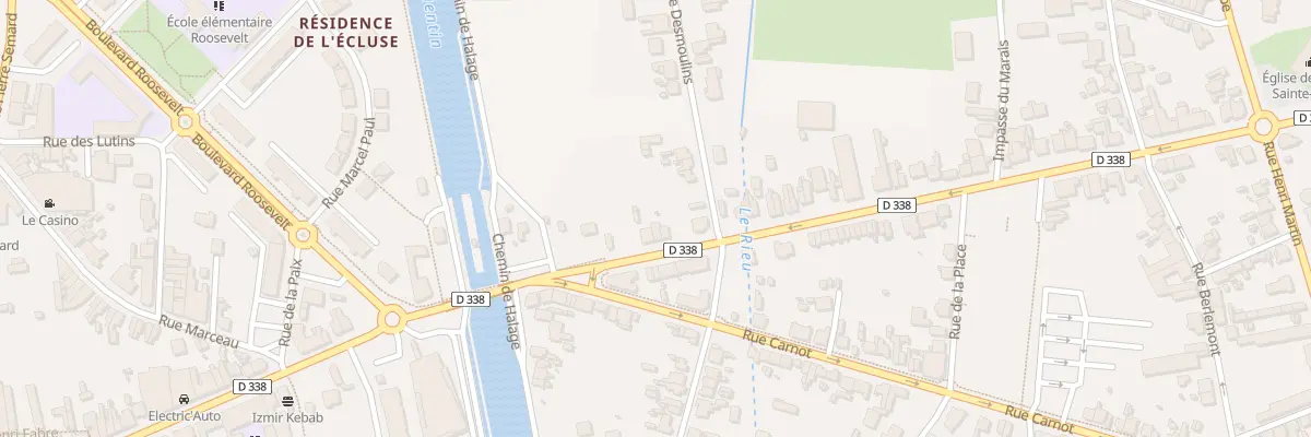 Plan du 94 Av Jean Jaurès à Tergnier