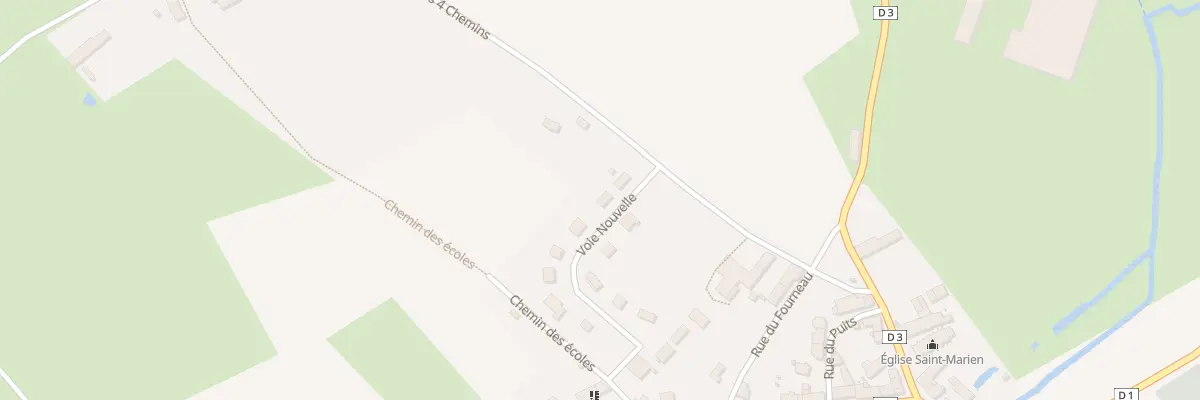 Plan du 15 Voie Nouvelle à Fontenoy