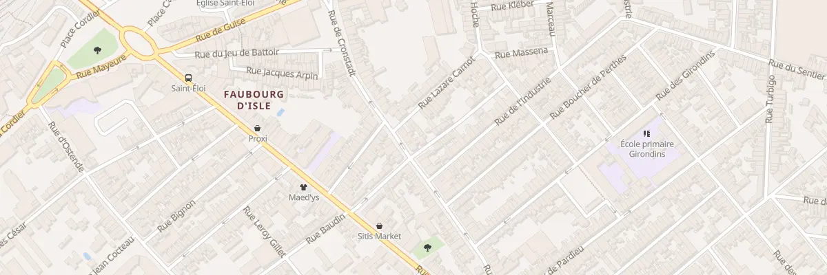 Plan du 49 Rue de Cronstadt à Saint-Quentin