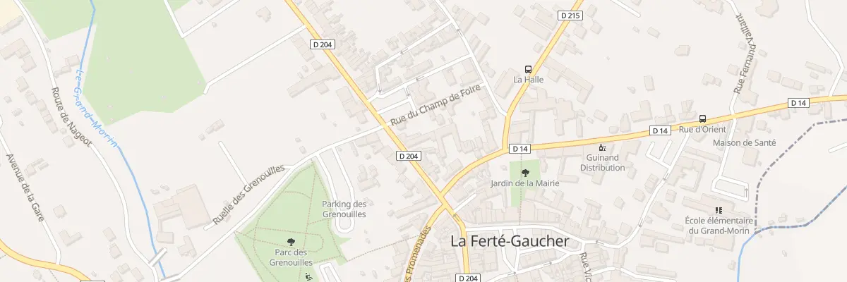 Plan du 12 Rue du Docteur Cochot à La Ferté-Gaucher