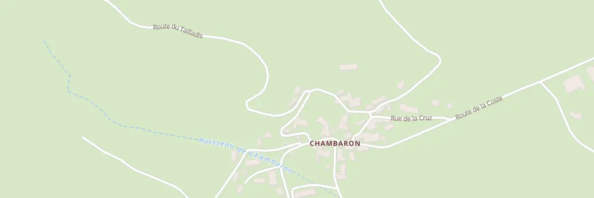 Plan du 5105 Chambaron à Saint-Léger-du-Malzieu