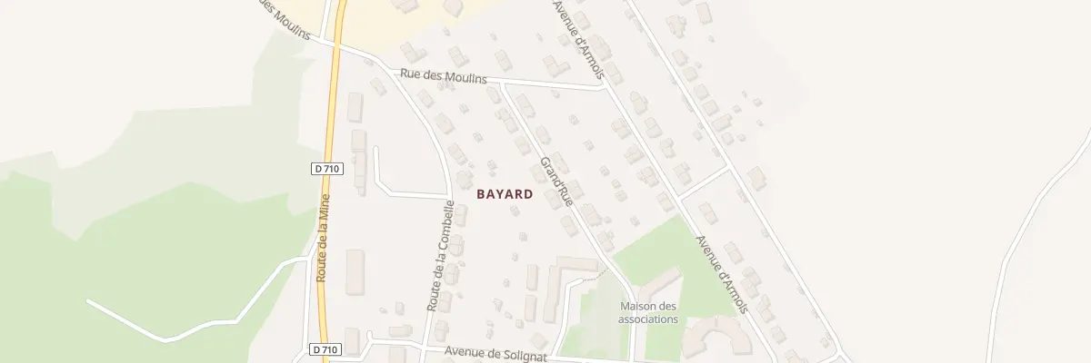 Plan du 32 Gr Grand’ Rue (Bayard) à Brassac-les-Mines