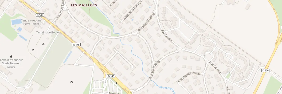 Plan du 4 Rue Saint-exupéry à Sens