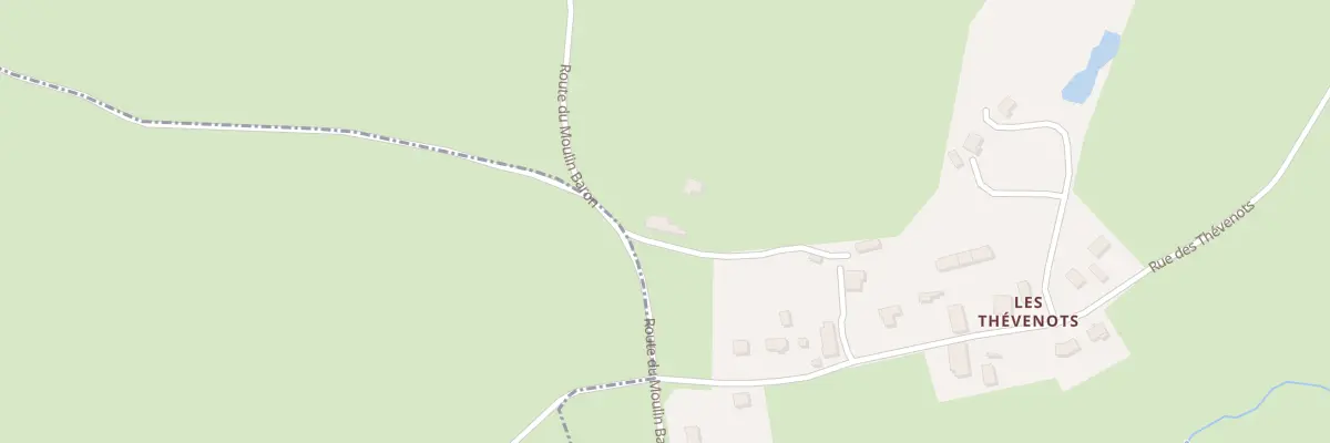 Plan du 5062 Les Thevenots à Chemilly