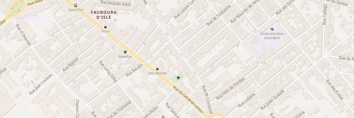 Plan du 68 Rue de Cronstadt à Saint-Quentin