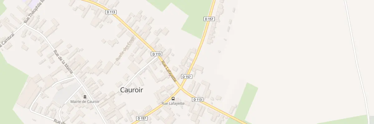 Plan du 1 Rue Arthur Covlet à Cauroir
