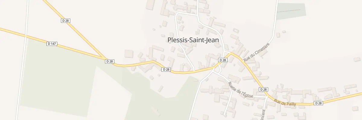 Plan du 1 Rue Cochin à Plessis-Saint-Jean