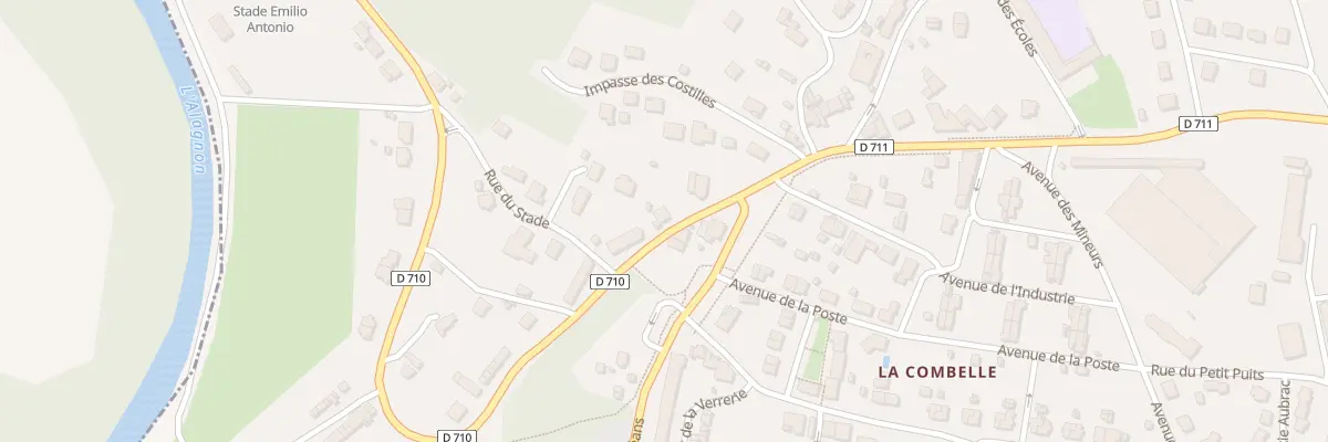 Plan du 31 Rte de Basse Combelle à Auzat-la-Combelle