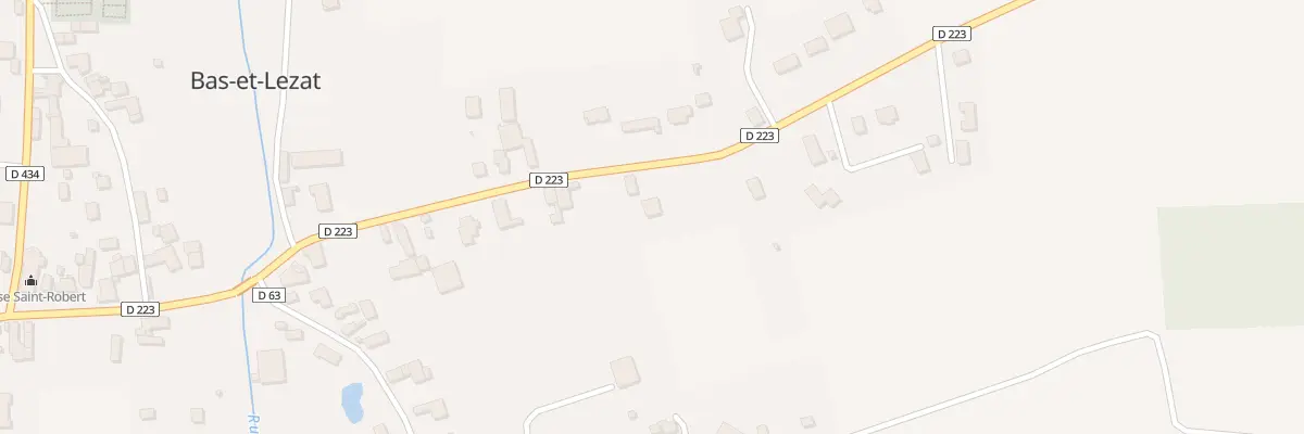 Plan du 34B Rue Adélaïde d’Orléans à Bas-et-Lezat