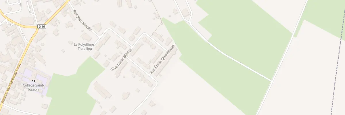 Plan du 5 Rue Emile Quenesson à Villers-Outréaux