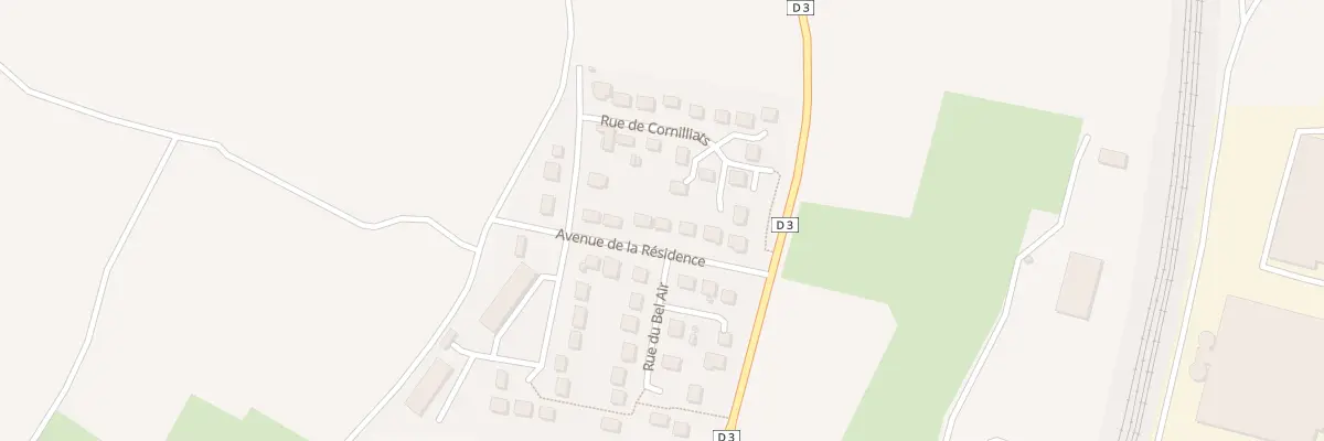 Plan du 8 Av de la Rèsidence à Saint-Julien-du-Sault