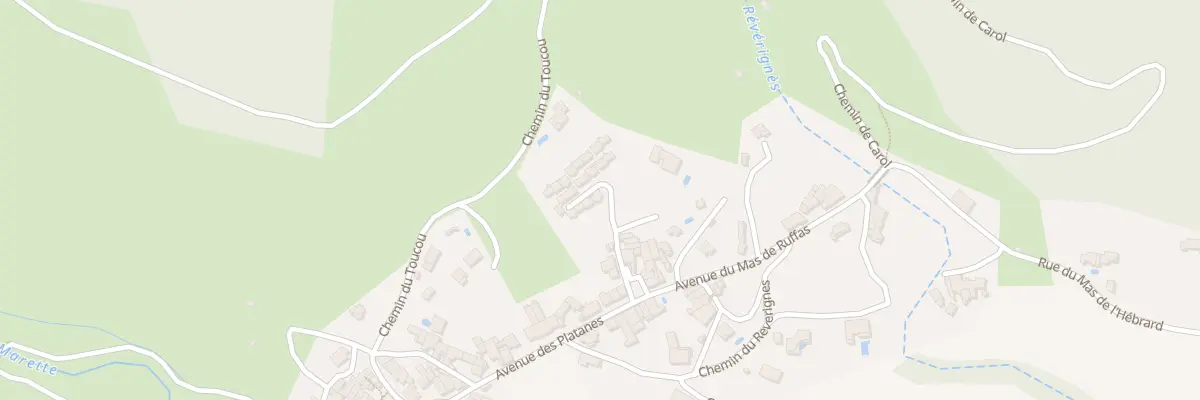 Plan du 1 Lot Garajou à Octon