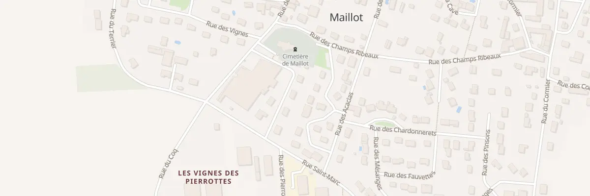 Plan du 3 Rue de Paradis à Maillot