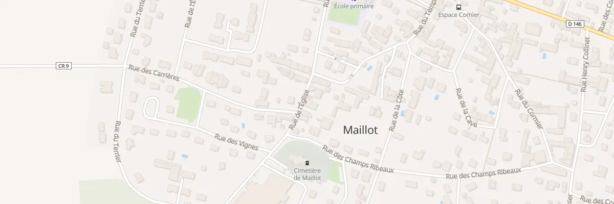 Plan du 21B Rue de l’Église à Maillot