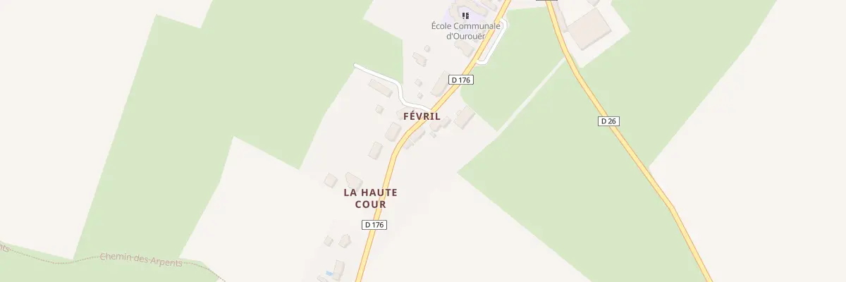 Plan du 39 Fevril à Vaux d’Amognes